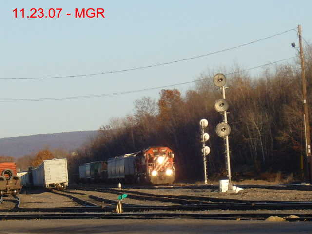 Sightings 11.23.07 / D-L Scranton, CP Taylor