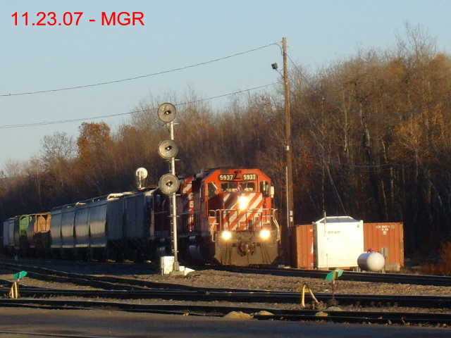 Sightings 11.23.07 / D-L Scranton, CP Taylor