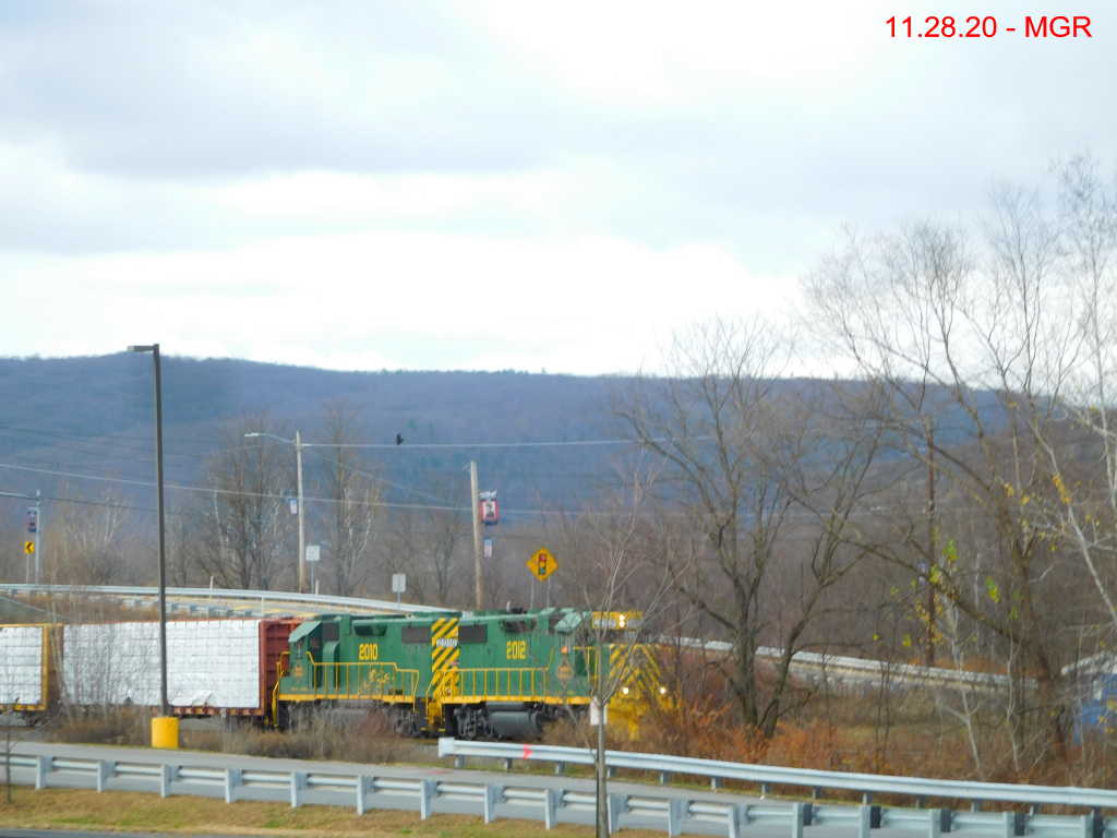 Sightings 11.28.20 / R&N On The Former Bloom Line At Duryea