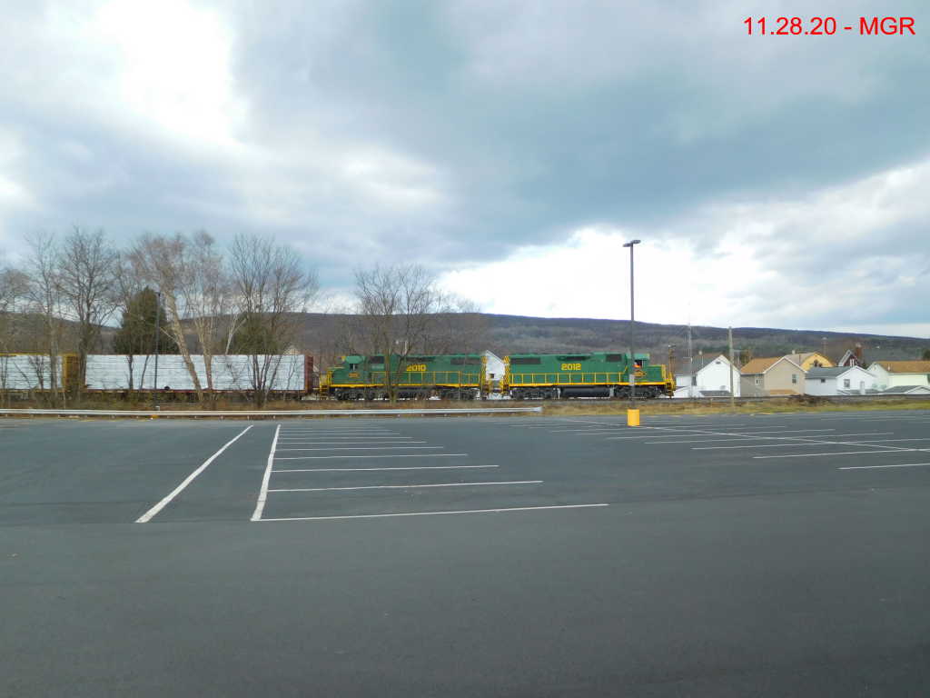 Sightings 11.28.20 / R&N On The Former Bloom Line At Duryea