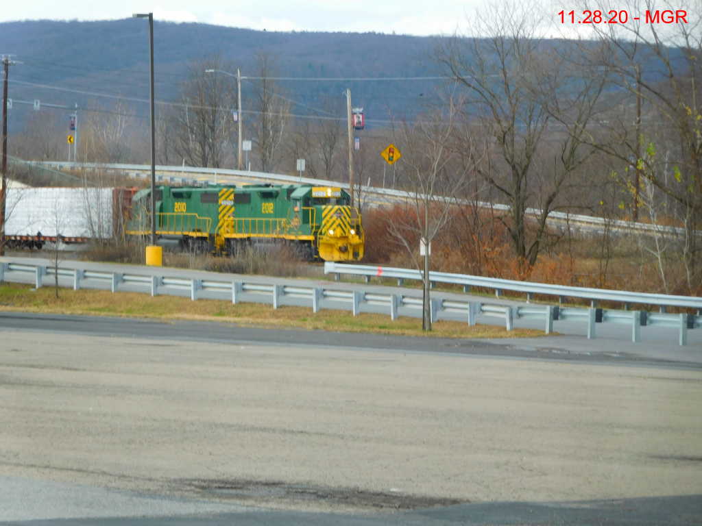 Sightings 11.28.20 / R&N On The Former Bloom Line At Duryea