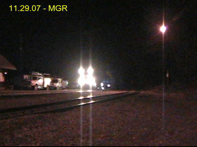 Sightings 11.29.07 / Inspection Train at Taylor