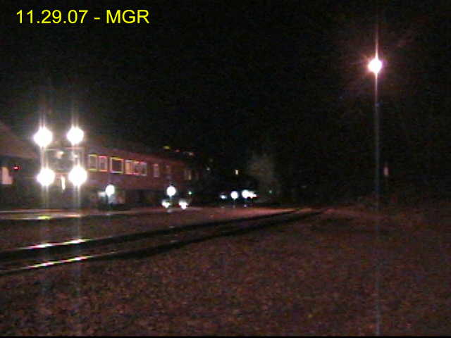 Sightings 11.29.07 / Inspection Train at Taylor