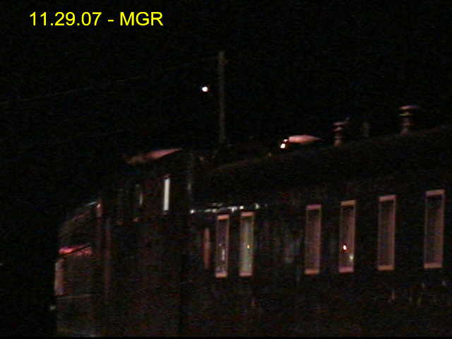 Sightings 11.29.07 / Inspection Train at Taylor