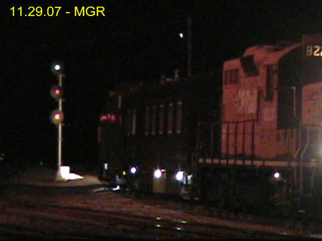 Sightings 11.29.07 / Inspection Train at Taylor