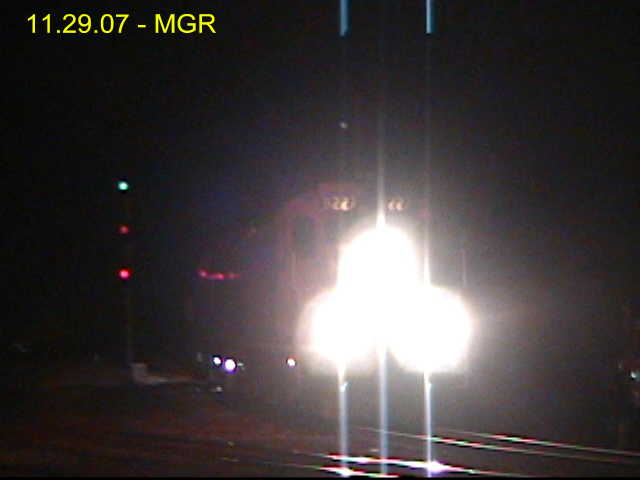 Sightings 11.29.07 / Inspection Train at Taylor