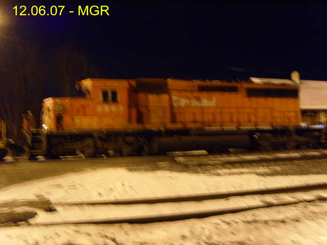 Sightings 12.06.07 / Night at Taylor Yard