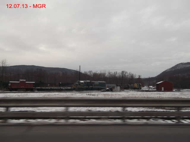 Sightings 12.07.13  /  Pittston Junction, Taylor Yard, Scranton