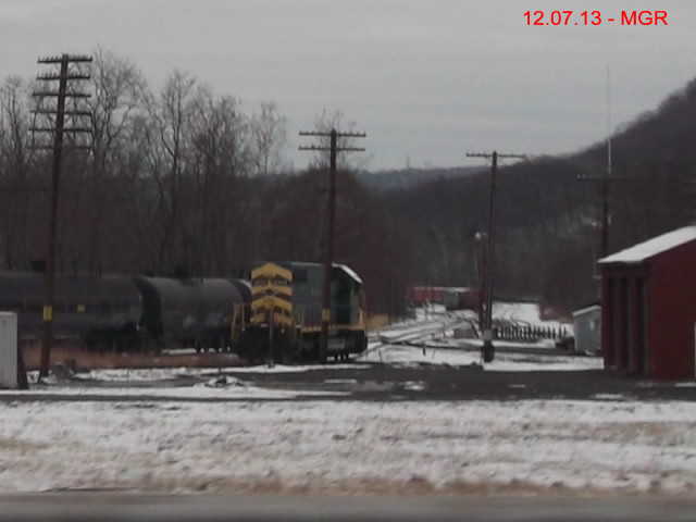 Sightings 12.07.13  /  Pittston Junction, Taylor Yard, Scranton