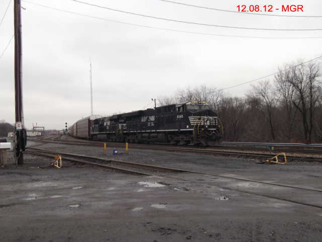 Sightings 12.08.12 / NS Units Laying Over At Taylor Yard