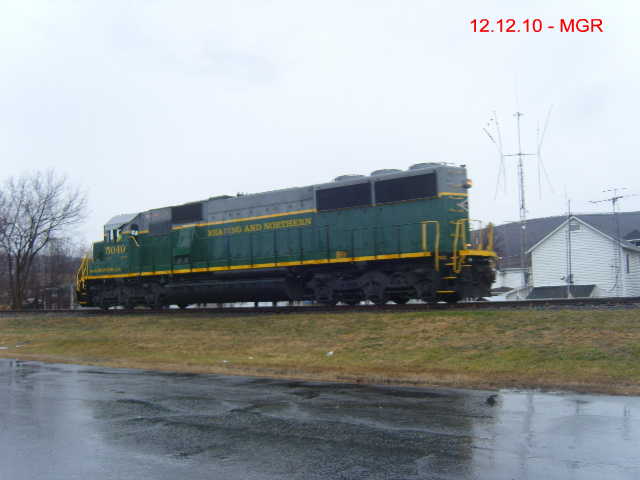 Sightings 12.12.10  /  R&N Running Light at Duryea