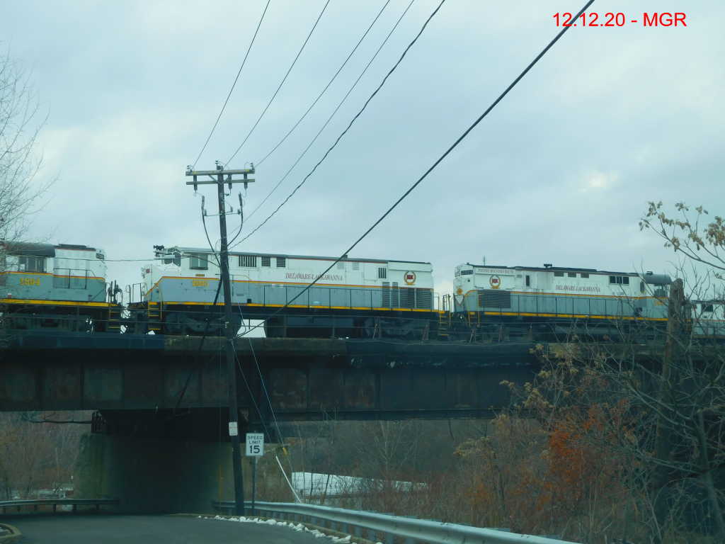 Sightings 12.12.20  /  DL Equipment, Bridge 60