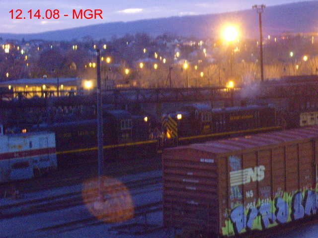 Sightings 12.14.08 / DL units at Steamtown