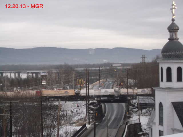 Sightings 12.20.13   /  Train Crosses Gauntlet