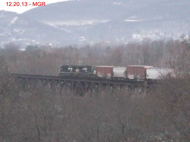 Sightings 12.20.13   /  Train Crosses Gauntlet