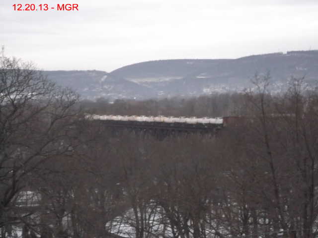 Sightings 12.20.13   /  Train Crosses Gauntlet