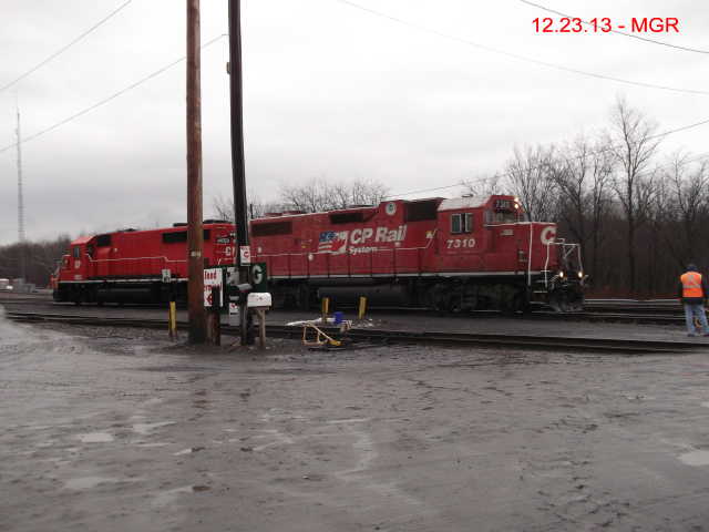 Sightings 12.23.13  /  CP Units At Taylor Yard