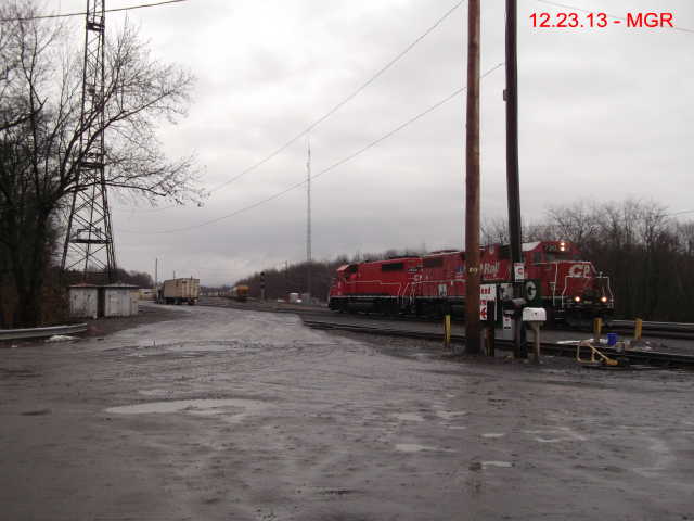 Sightings 12.23.13  /  CP Units At Taylor Yard