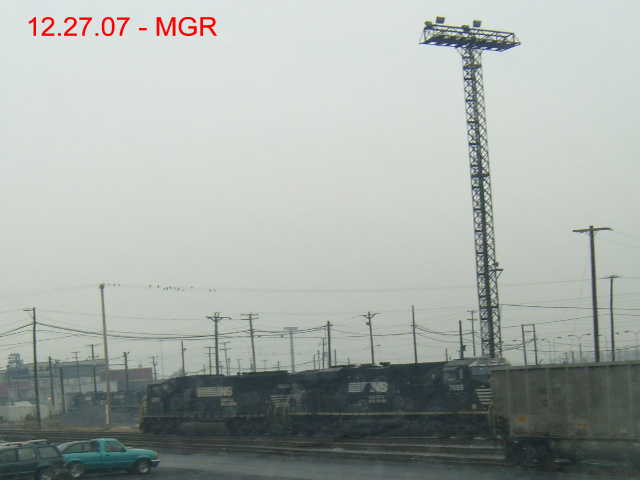 Sightings 12.27.07 /  Foggy at Enola and Rockville Bridge