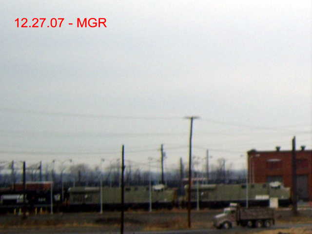 Sightings 12.27.07 /  Foggy at Enola and Rockville Bridge