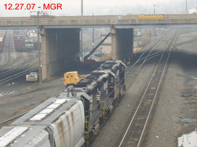 Sightings 12.27.07 /  Foggy at Enola and Rockville Bridge