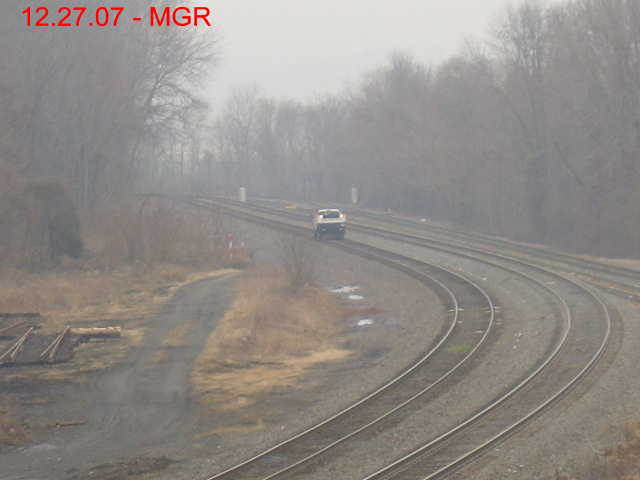 Sightings 12.27.07 /  Foggy at Enola and Rockville Bridge