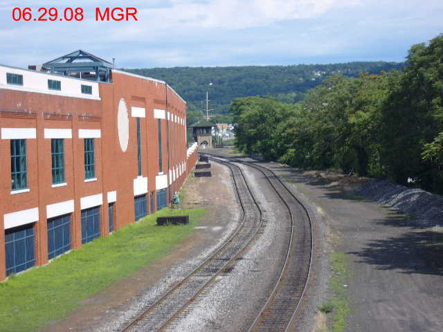 Trackwork on Pocono Main, Scranton